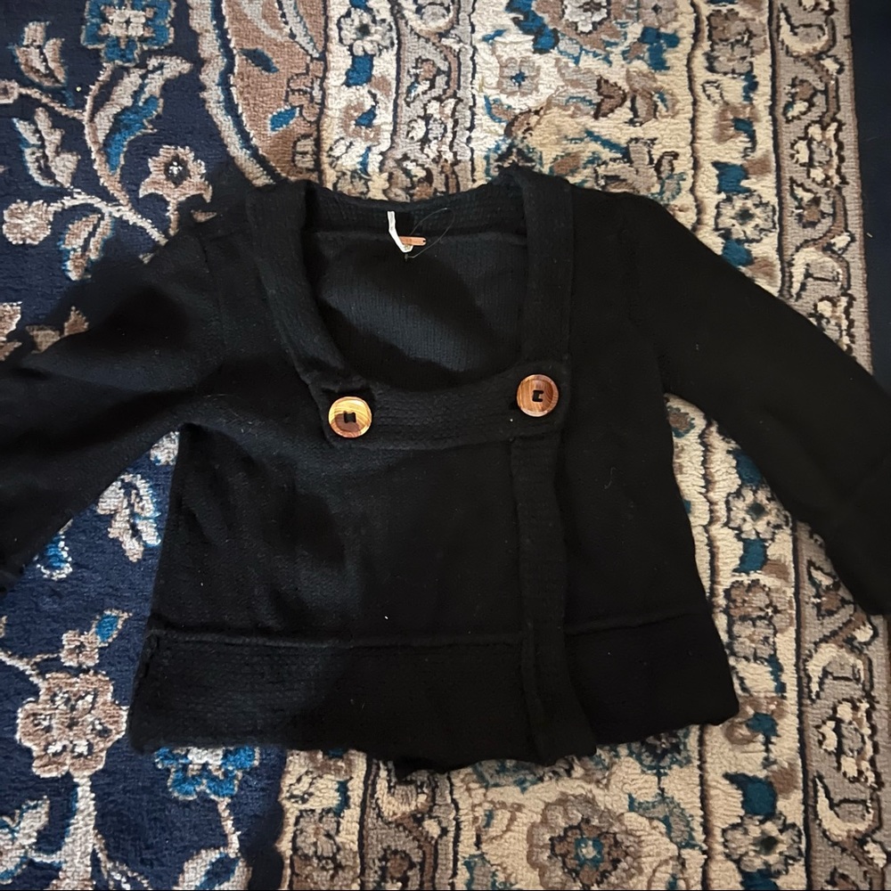 Free People Crop Cardigan